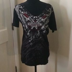 Sinful by Affliction shirt